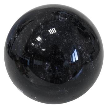 Couverture du livre « Sphere obsidienne argentee 7-8 cm » de  aux éditions Dg-exodif