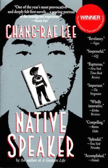 Couverture du livre « Native Speaker » de Chang-Rae Lee aux éditions Penguin Group Us