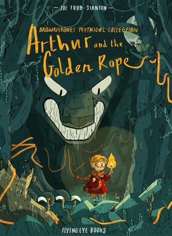 Couverture du livre « Arthur and the golden rope » de Joe Todd-Stanton aux éditions Flying Eye Books