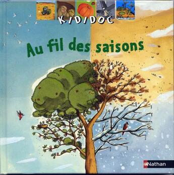 Couverture du livre « Au fil des saisons » de Valerie Guidoux aux éditions Nathan