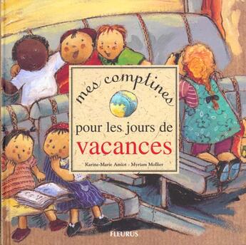 Couverture du livre « Comptines pour les jours de vacances (mes) » de  aux éditions Fleurus