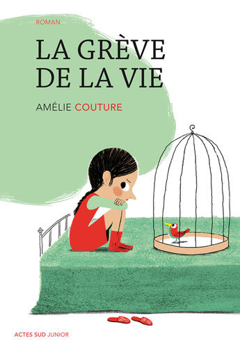 Couverture du livre « La grève de la vie » de Amelie Couture aux éditions Editions Actes Sud