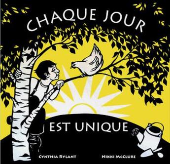 Couverture du livre « Chaque jour est unique » de Nikki Mcclure et Cynthia Rylant aux éditions Editions Du Genevrier