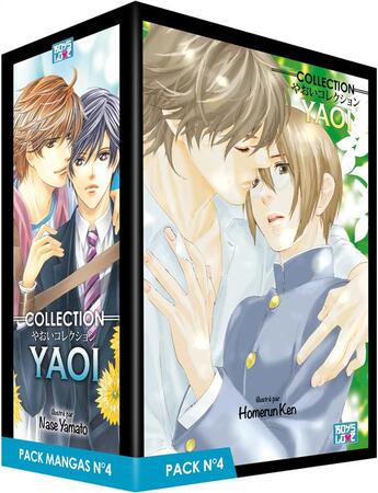 Couverture du livre « Coffret yaoi n°4 ; 5 tomes » de  aux éditions Boy's Love