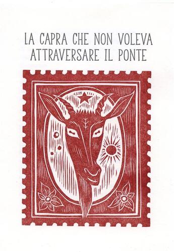 Couverture du livre « La capra che non voleva attraversare il ponte » de Caterina Ramonda aux éditions Editions Amka