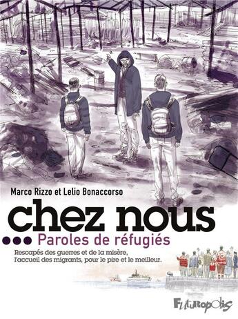 Couverture du livre « Chez nous » de Lelio Bonaccorso et Marco Rizzo aux éditions Futuropolis