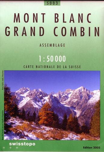 Couverture du livre « Mont blanc-grand combin » de  aux éditions Ofts