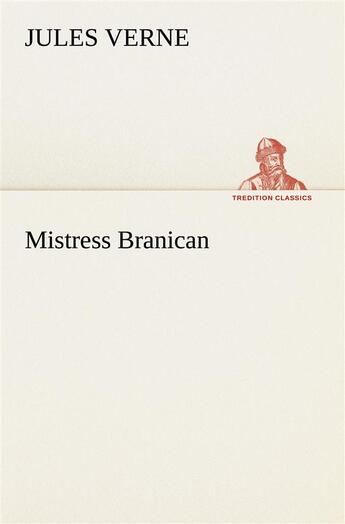 Couverture du livre « Mistress branican » de Jules Verne aux éditions Tredition