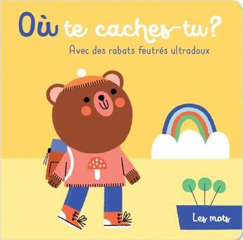 Couverture du livre « Où te caches-tu ? ; les mots » de  aux éditions Editions Tam Tam