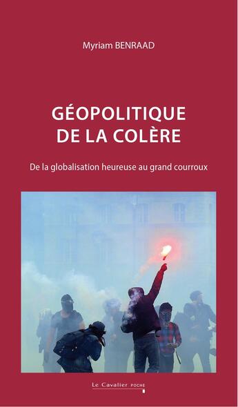 Couverture du livre « Géopolitique de la colère : De la globalisation heureuse au grand courroux » de Myriam Benraad aux éditions Le Cavalier Bleu