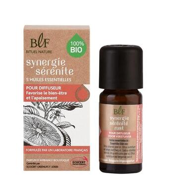 Couverture du livre « Synergie de 5 huiles essentielles bio serenite 10 ml » de  aux éditions Dg-exodif