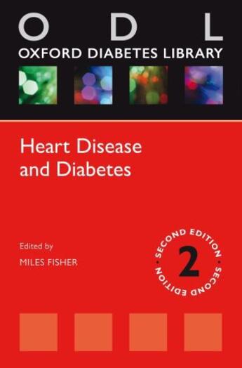 Couverture du livre « Heart Disease and Diabetes » de Miles Fisher aux éditions Oup Oxford