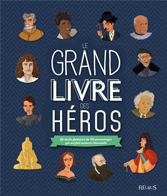 Couverture du livre « Le grand livre des héros » de  aux éditions Fleurus