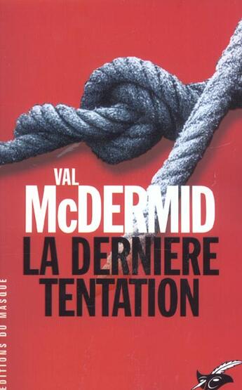 Couverture du livre « La derniere tentation » de Mc Dermid-V aux éditions Editions Du Masque