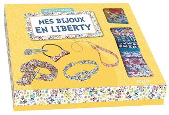 Couverture du livre « Mes bijoux en liberty (nouvelle edition) - 8 bijoux » de Mathilde Paris/Shiil aux éditions Philippe Auzou