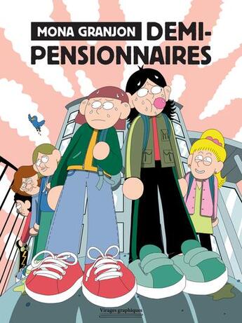 Couverture du livre « Demi-pensionnaires » de Mona Granjon aux éditions Rivages