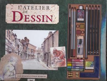 Couverture du livre « L'Atelier De Dessin » de Roach-A+Robson-C aux éditions Hatier