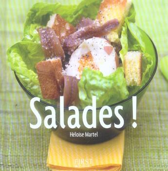 Couverture du livre « Salades ! » de Heloise Martel aux éditions First