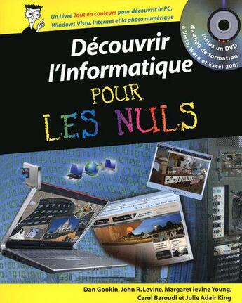 Couverture du livre « Découvrir l'informatique pour les nuls » de King/Young/Baroudi aux éditions First Interactive