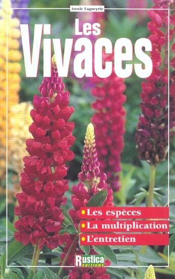 Couverture du livre « Vivaces (les) » de Lagueyrie-Kraps A. aux éditions Rustica