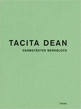 Couverture du livre « Darmstädter werblock » de Tacita Dean aux éditions Steidl