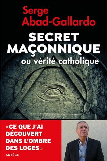 Couverture du livre « Le secret maçonnique ; mythes et réalités » de Serge Abad Gallardo aux éditions Artege