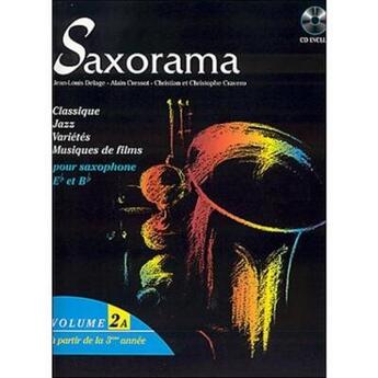 Couverture du livre « Saxorama vol 2a » de Hit aux éditions Hit Diffusion