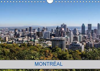 Couverture du livre « Montreal calendrier mural 2018 din a4 horizontal - photos de la ville de montreal » de Plourde Maplo aux éditions Calvendo