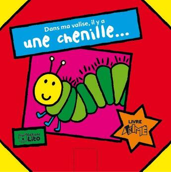 Couverture du livre « Dans ma valise il y a une chenille » de Jo Lodgee aux éditions Lito