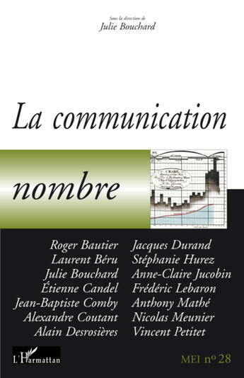 Couverture du livre « La communication nombre » de Jjlie Bouchard aux éditions L'harmattan