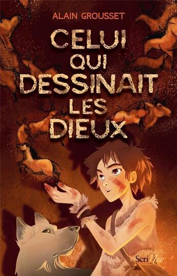 Couverture du livre « Celui qui dessinait les dieux » de Alain Grousset aux éditions Scrineo