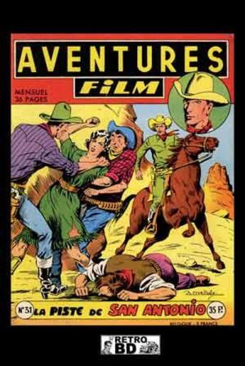 Couverture du livre « Aventures film ; INTEGRALE VOL.4 ; N.31 A N.40 » de Roger Mellies aux éditions Retrobd