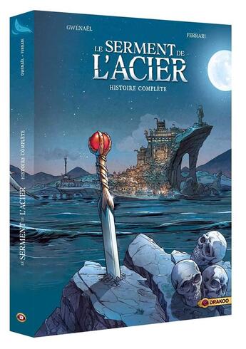 Couverture du livre « Le serment de l'acier : coffret Tomes 1 et 2 » de Elisa Ferrari et Gwenael Marce aux éditions Drakoo