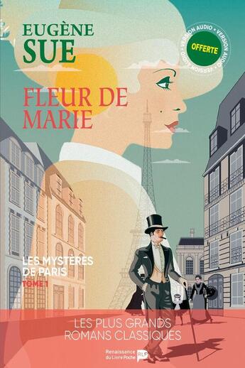 Couverture du livre « Les mystères de Paris Tome 1 : les fleurs de Marie » de Eugene Sue aux éditions Renaissance Du Livre