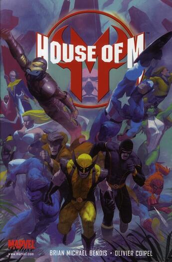 Couverture du livre « House of M » de Bendis Brian-M aux éditions Panini