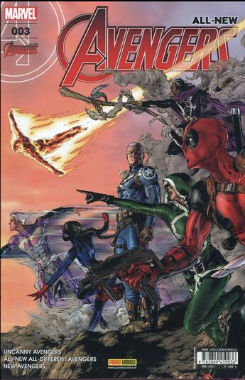 Couverture du livre « All-new Avengers n.3 » de All-New Avengers aux éditions Panini Comics Fascicules