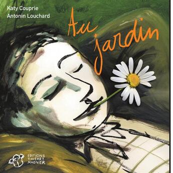 Couverture du livre « Au jardin » de Couprie Katy / Louch aux éditions Thierry Magnier