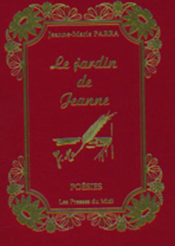 Couverture du livre « Le jardin de jeanne » de Jeanne Marie Parra aux éditions Presses Du Midi