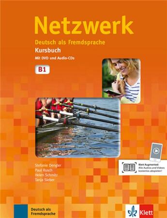 Couverture du livre « Netzwerk b1 livre eleve+dvd+2cd » de  aux éditions La Maison Des Langues