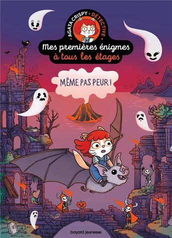 Couverture du livre « Mes premieres enigmes a tous les etages tome 4 - meme pas peur! » de Martin/Roy aux éditions Bayard Jeunesse