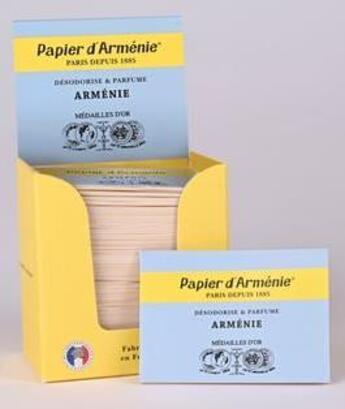 Couverture du livre « Papier d'armenie - carnet armenie » de  aux éditions Dg-exodif