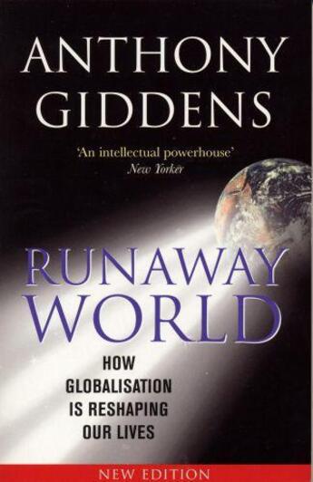 Couverture du livre « Runaway World » de Anthony Giddens aux éditions Profil Digital