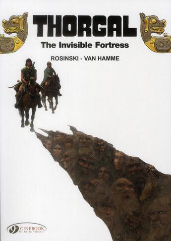 Couverture du livre « Thorgal t.11 ; the invisible fortress » de Jean Van Hamme et Grzegorz Rosinski aux éditions Cinebook