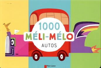 Couverture du livre « 1000 méli-mélo ; autos » de Raphaelle Barbanegre aux éditions Pere Castor
