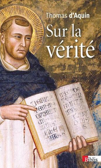 Couverture du livre « Sur la vérité » de Thomas D'Aquin aux éditions Cnrs