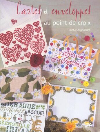 Couverture du livre « Cartes Et Enveloppes Au Point De Croix » de Argouarc'H Sophie aux éditions Le Temps Apprivoise