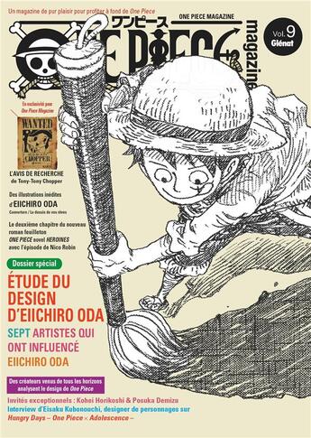 Couverture du livre « One piece magazine t.9 » de One Piece Magazine aux éditions Glenat