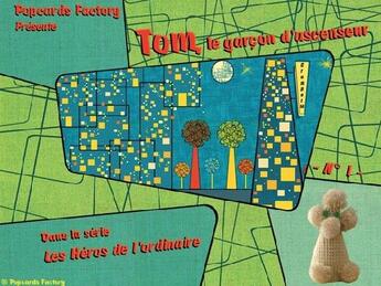 Couverture du livre « Tom, le garcon d ascenseur » de Popcards Factory aux éditions Serious Publishing