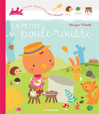 Couverture du livre « La petite poule rousse » de Berengere Motuelle aux éditions Mercileslivres