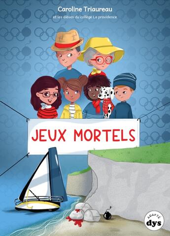 Couverture du livre « Jeux mortels » de Caroline Triaureau aux éditions La Marmite A Mots